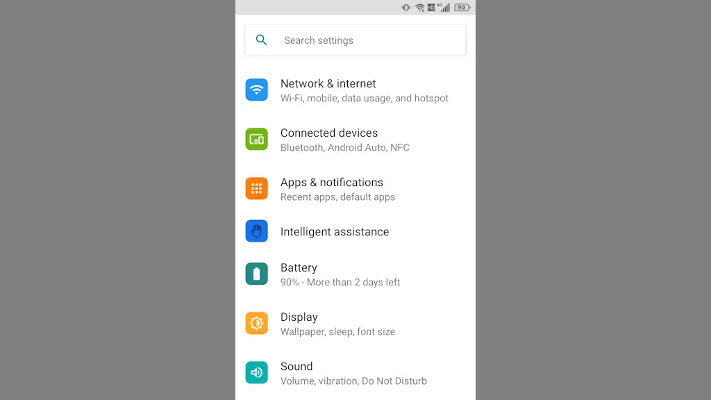 Android 11のTitan Slimで表示する言語を変更する方法
