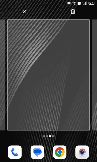 Titan Slim→ホーム画面→編集