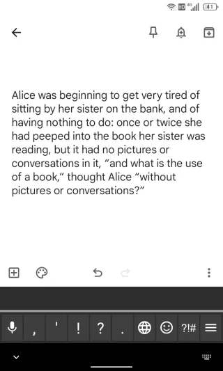 Titan Slim→画面キーボード