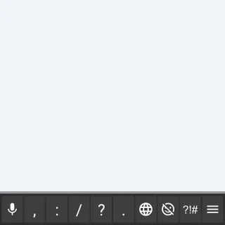 Unihertz Titan Slim→画面キーボード→英語