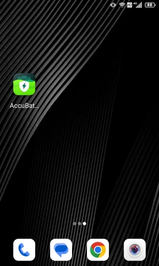 Unihertz Titan Slim→ホーム画面→Accu​Battery