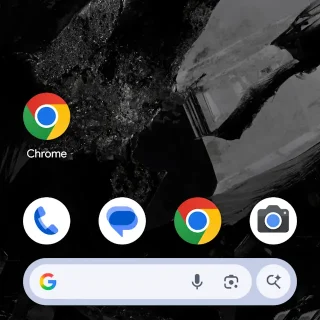 Google Pixel→ホーム画面に追加