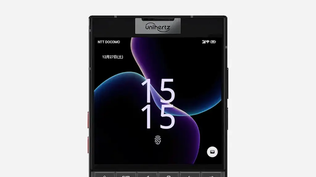 Unihertz Titan 2を持ち上げてスリープ解除する方法