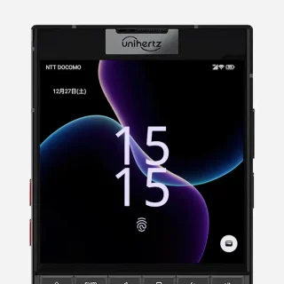 Unihertz Titan 2→ディスプレイ→ロック画面