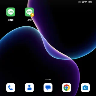 Unihertz Titan 2→ホーム画面→クローンアプリ