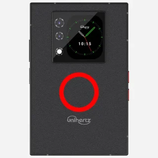 Unihertz Titan 2→背面→NFCの位置