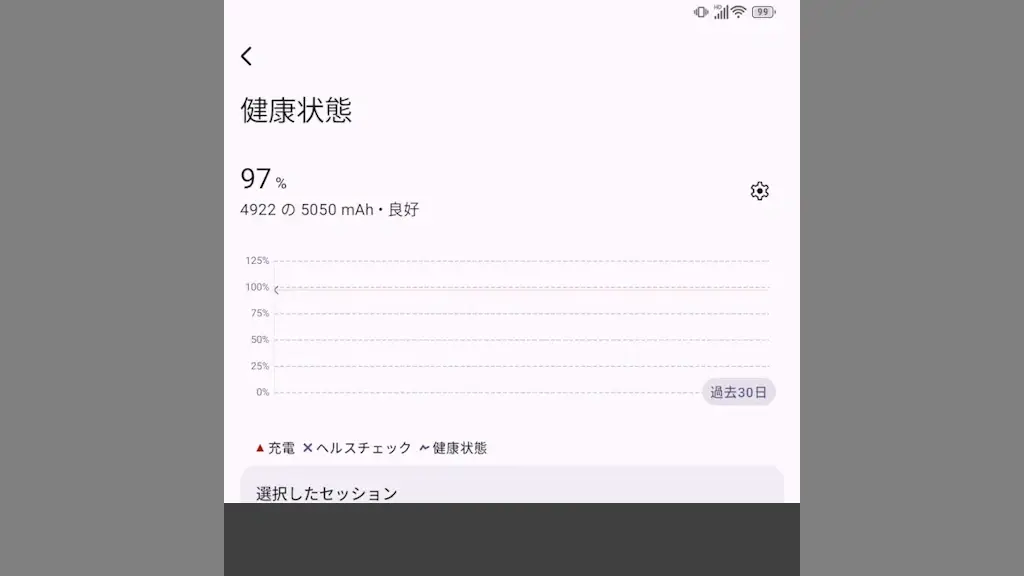 Unihertz Titan 2でバッテリーの「最大容量」「サイクル回数」を確認するには？