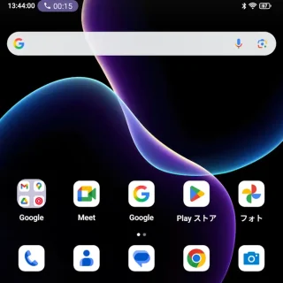 Unihertz Titan 2→ホーム画面→通話中