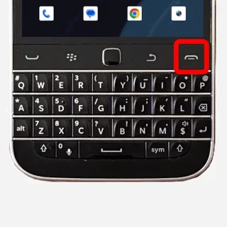 Zinwa Q25 Proの物理ナビゲーションキー→ホーム