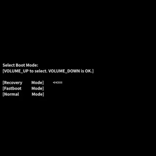 Zinwa Q25 Pro→Select Boot Mode